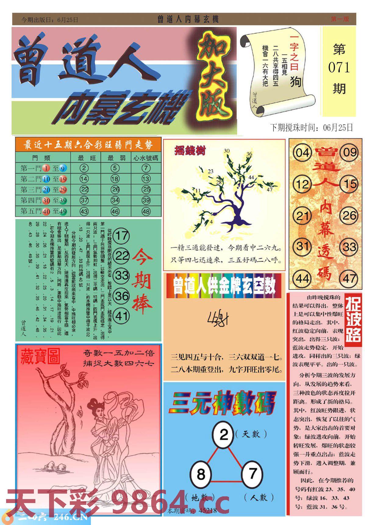 ：曾道人内幕加大版